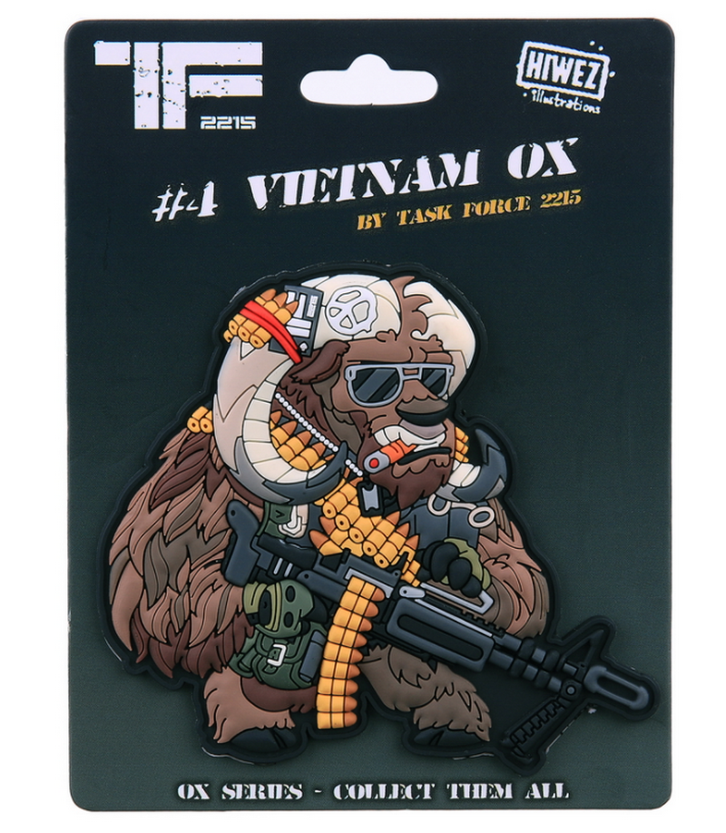 Patch Vietnam OX 4 PVC 3D Patch by TF-2215