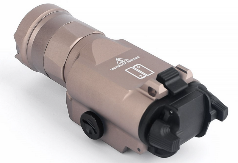 Pistol Led Torch 650 Lumen Tan Torcia X300UH-B by WADSN