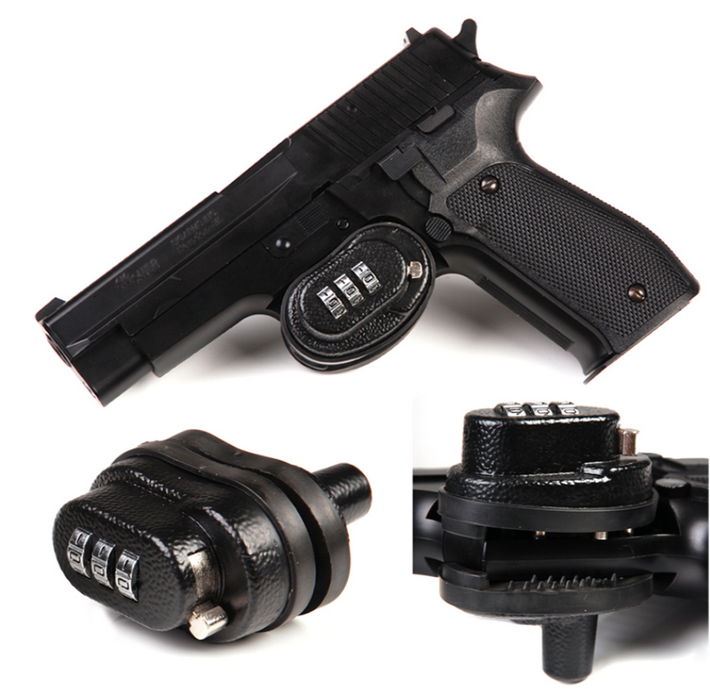 Pistol Trigger Lock with Combination Lucchetto Grilletto