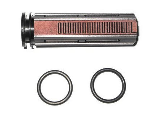 Pistone con Cremagliera in Acciaio e Testa in Polimero by WII Tech