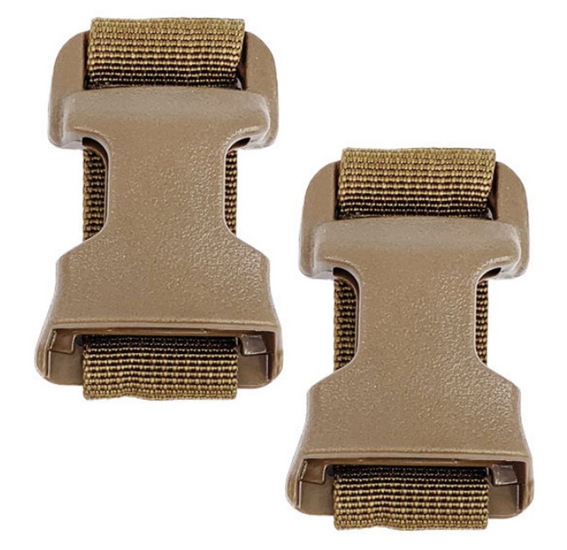 PitchFork QASM Plate Carrier - Chest Rigg Coyote Tan Adapter by PitchFork