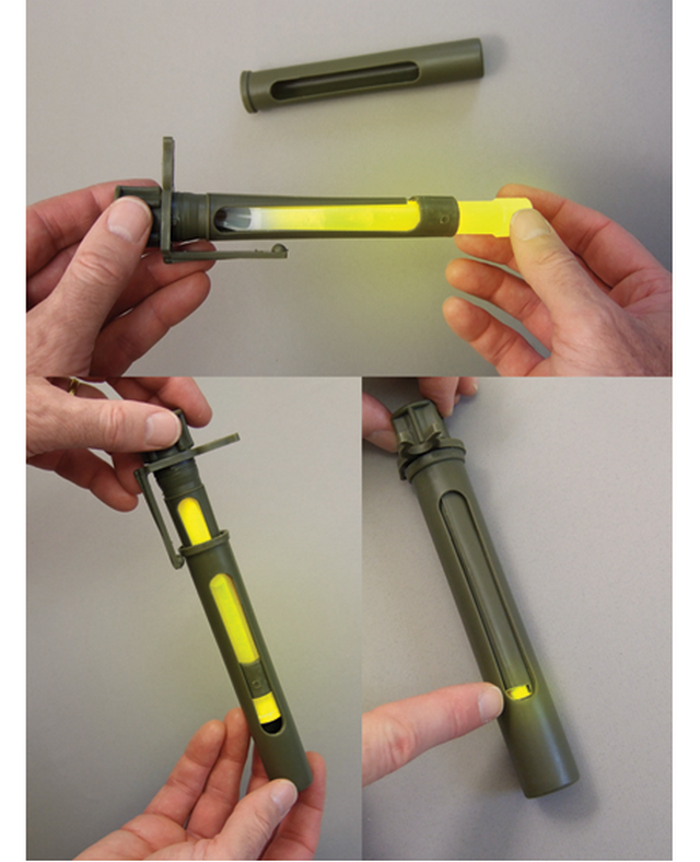 Porta Cyalume - ChemLight - SnapLight