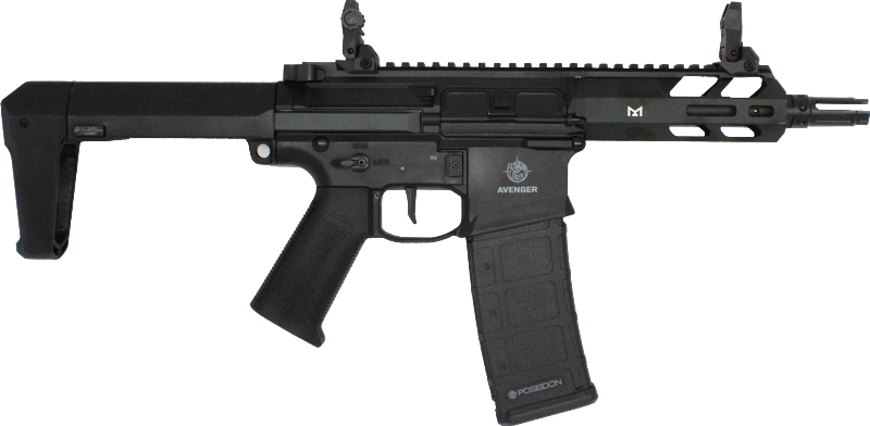 Poseidon Avenger 1 EFC Electronic Fire Control M4 - CQB Mosfet Li-Po Ready by Poseidon Airsoft