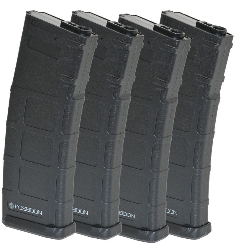 Poseidon M4 AEG 180bb Mid Cap Polymer Magazine Kit by Poseidon