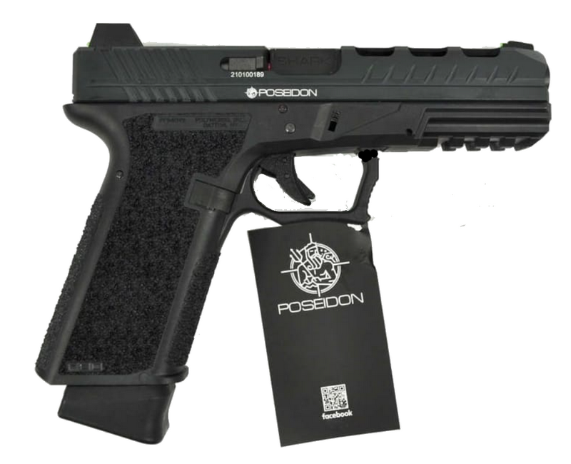 Poseidon PPW-P18 Shark Pistol GBB Black by Poseidon