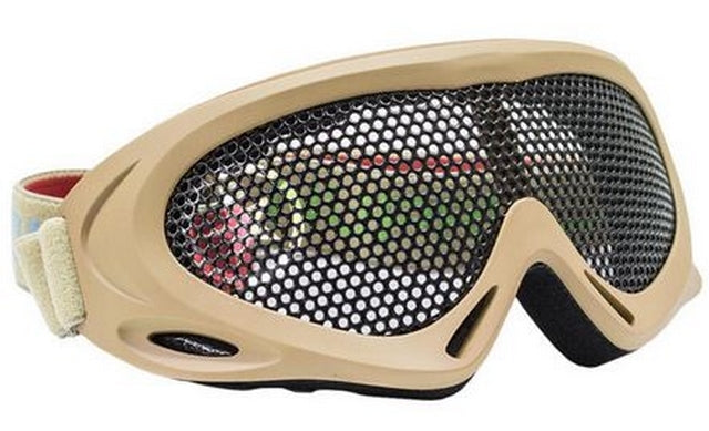 Pro Mesh Goggles Eye Protection Tan Nuprol by We