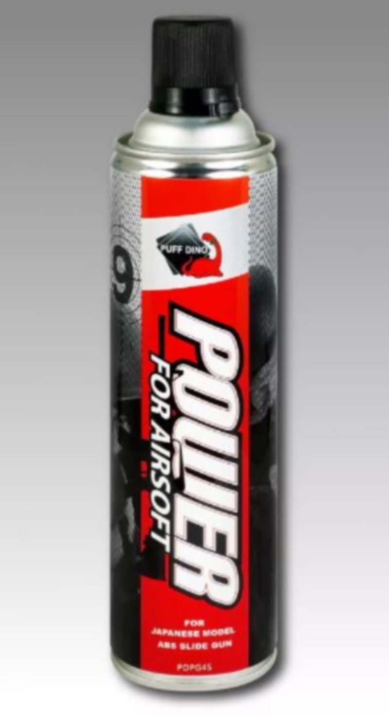 Puff Dino Green Gas 450ml ABS Slide Pistols 9kg Force by Puff Dino