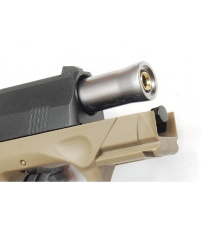 Bulldog Px4 Compact Tan Metal Slide GBB by We