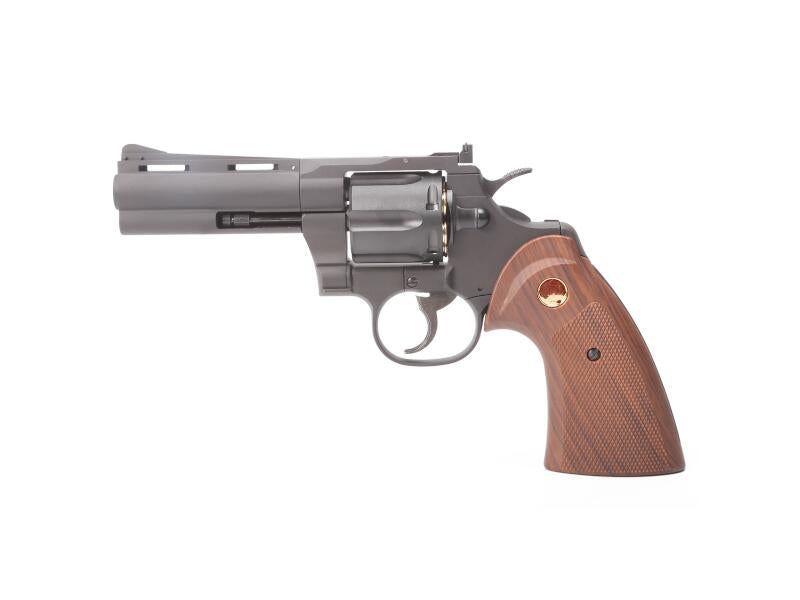 Python.357 4" Black a Gas by King Arms