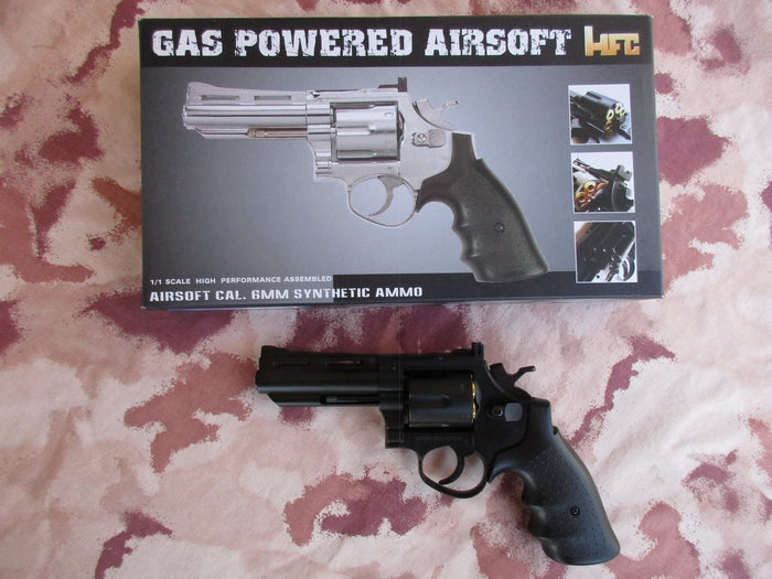 Python Type 4" Gas Revolver bY Hfc