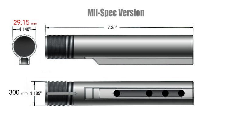 QRS Quick Response System Calcio per Serie M4 AEG & GBBR by Vfc