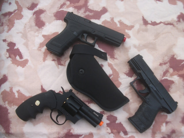 Fondina da Cintura - Cinturone per Serie M92 - G17 e Similari e Revolver max 4" by Radar