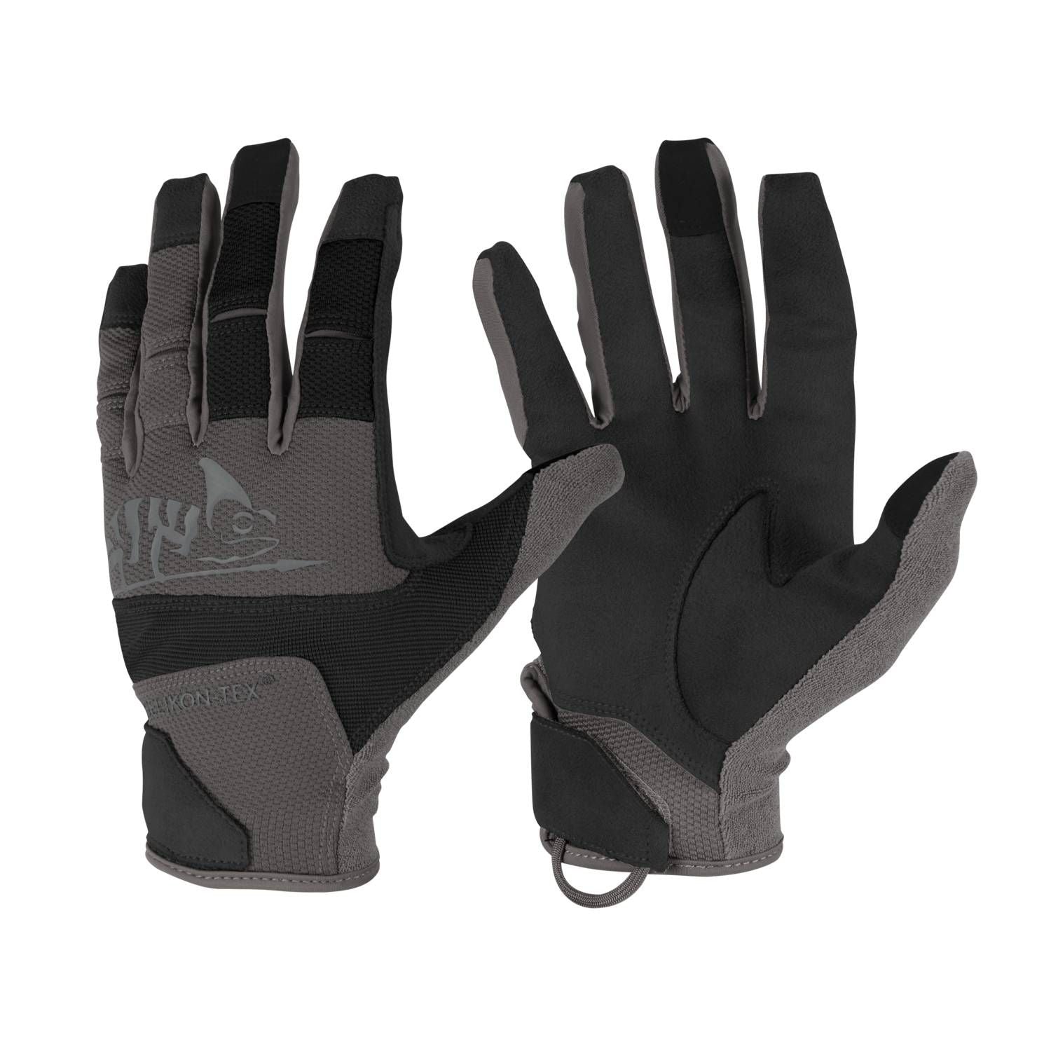 Range Tactical Gloves Black - Shadow Grey by Helikon-Tex