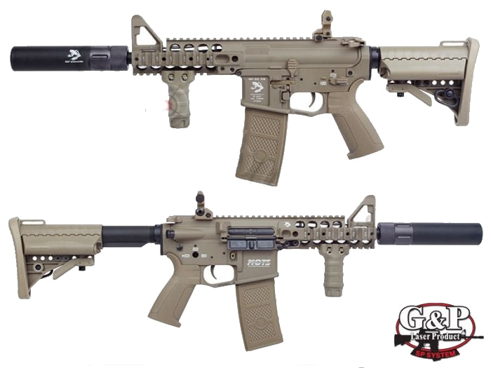 Rapid Fire EBB KeyMod DE M4 Li-Po Ready by G&P