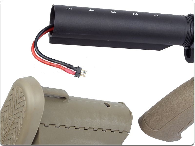 Rapid Fire EBB KeyMod DE M4 Li-Po Ready by G&P