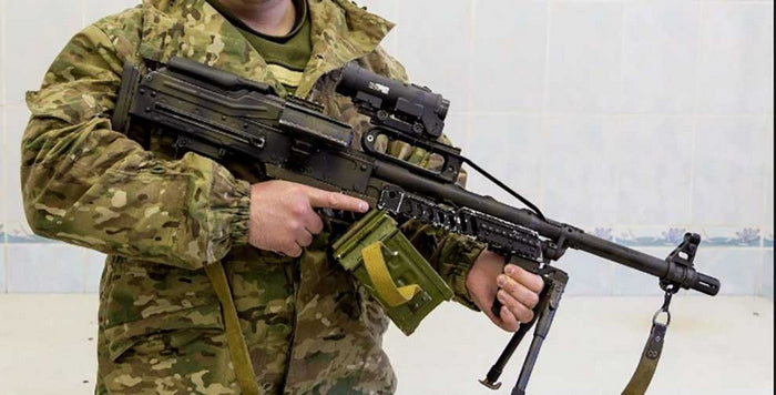 Raptor PKP Pecheneg BullpUp AEG Airsoft LMG