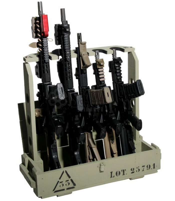Gun Rack Rastrelliera per AEG - ASG & Armi "Vere" by Duel Code