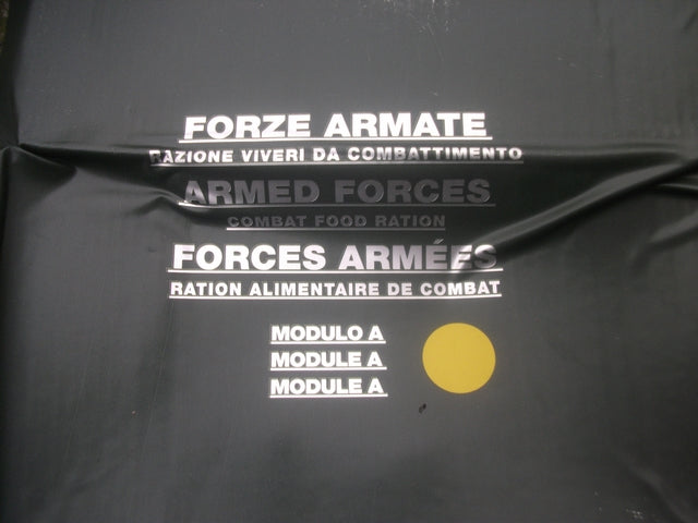 Razione Giornaliera Italiana Viveri Da Combattimento EI Modulo A Scadenza: 07-08-2019