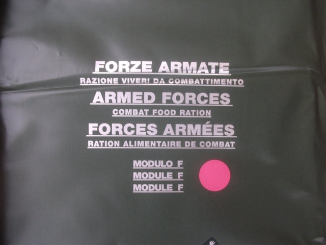 Razione Giornaliera Italiana Viveri Da Combattimento EI Modulo F