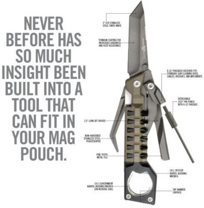 Real Avid "The Pistol Tool" Tactical Multi-Tool For Handguns by Real Avid