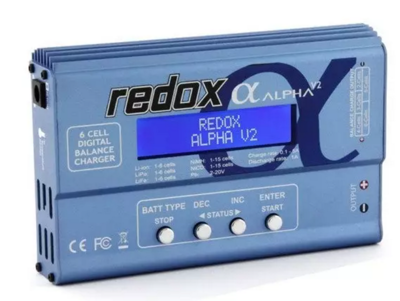 Redox Alpha V2 microprocessor battery charger