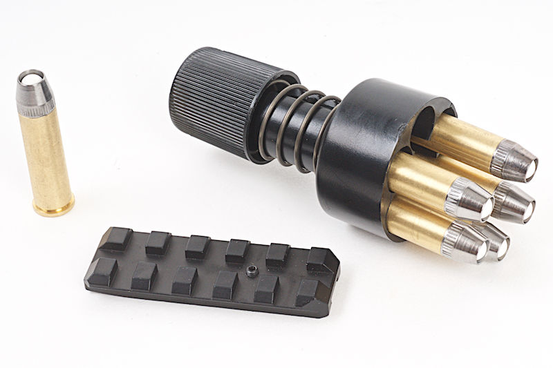 Revolver .708 2.5" Co2 Silver Full Metal by Gun Heaven