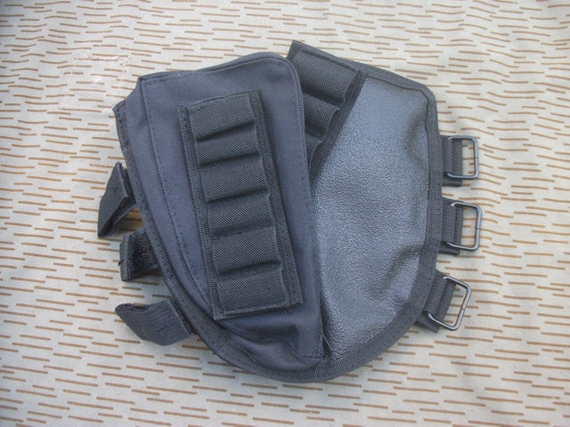 Poggia Guancia Rifle Stock Ammo Pouch BK by Modify Tech