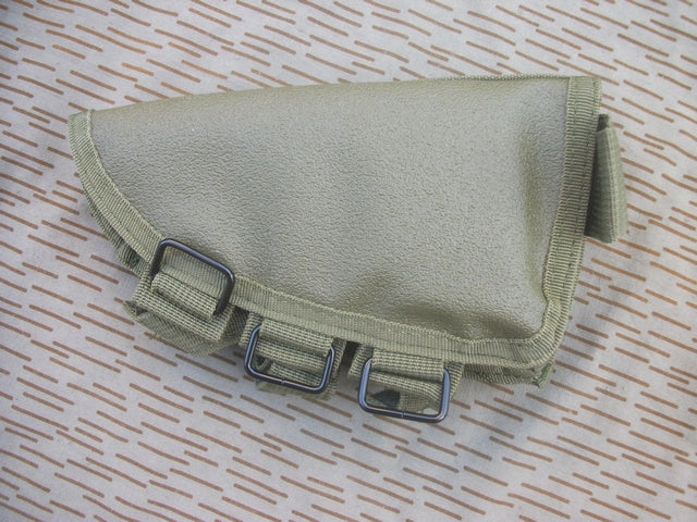 Poggia Guancia Rifle Stock Ammo Pouch OD by Modify Tech