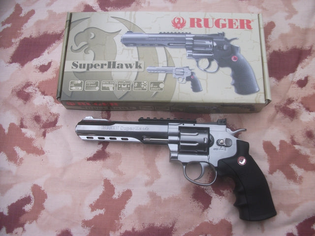 RUGER Super Hawk 6" 295MM Co2 Inox Version 8 Shots