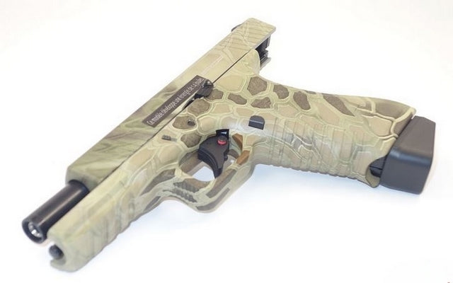 S17 ACP G17 Type GBB V2 Metal Slide Co2 Kryptek Highlander by Aps