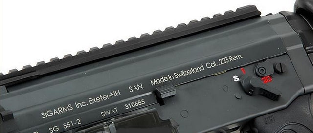 Sig SG-551 LB MRS Full Metal Swiss Arms by Ics