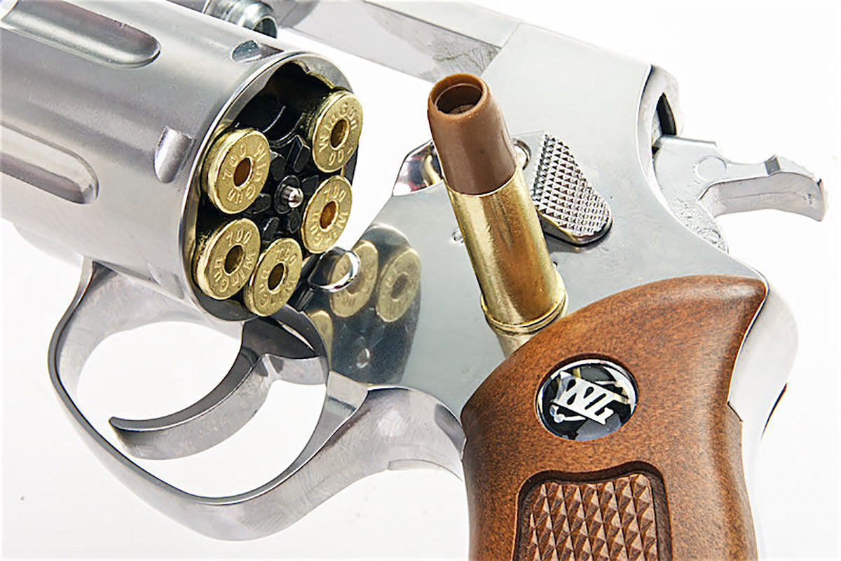731 Sheriff M36 2.5inch Chrome Co2 Revolver by Gun Heaven