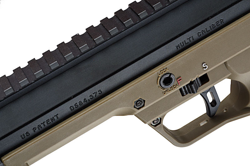 Silverback SRS A1 - 26inch. Pull Bolt Long Barrel Vers. Desert Tech Licensed Tan FDE Version