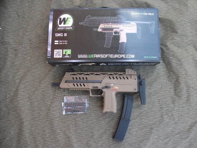 MP7 Type SMG 8 Tan Sub-Machine Gun GBB by WE