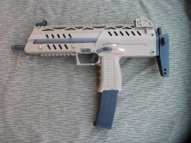 MP7 Type SMG 8 Tan Sub-Machine Gun GBB by WE