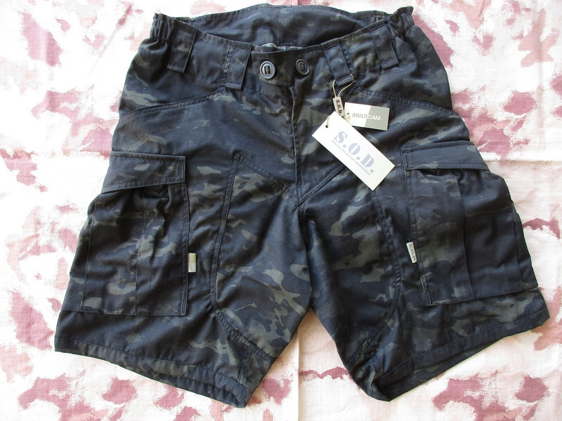 SODGEAR Short Pants 01 Original Multicam Black Special Limited Edition by S.O.D. Gear