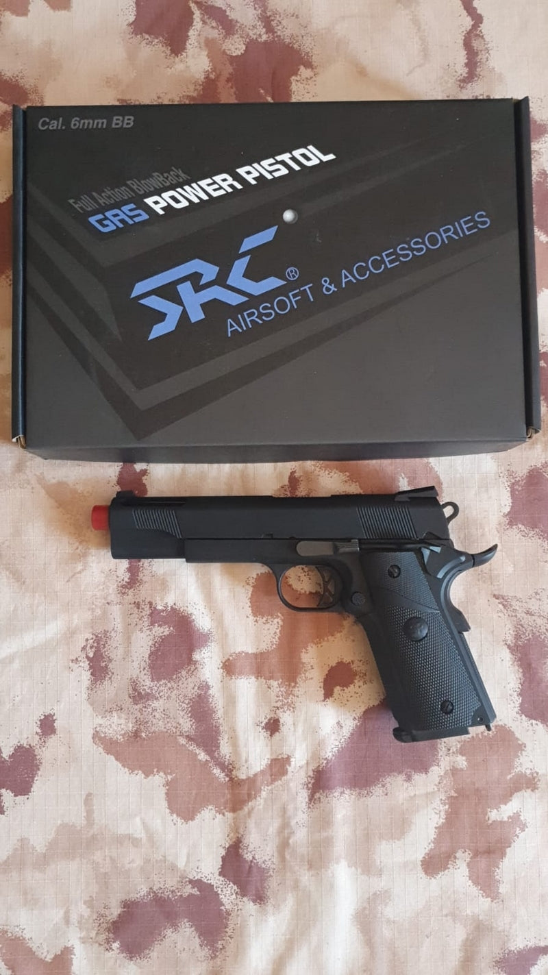 SRC 1911 Type SRV-12 GBB Gas Blow Back Full Metal by SRC