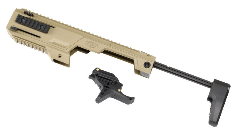 SRC M92 - SR92 SMG Sub Machine Gun Rony Carbine Conversion Kit Tan by Src