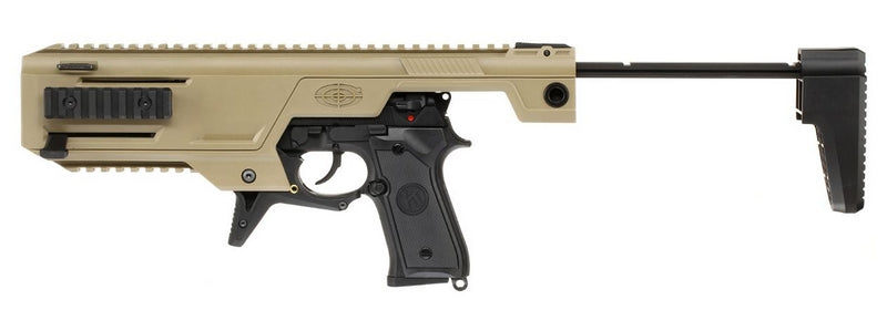 SRC M92 - SR92 SMG Sub Machine Gun Rony Carbine Conversion Kit Tan by Src