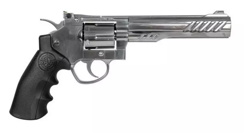 SRC Titan "Platinum" 6" Co2 Full metal Revolver by SRC