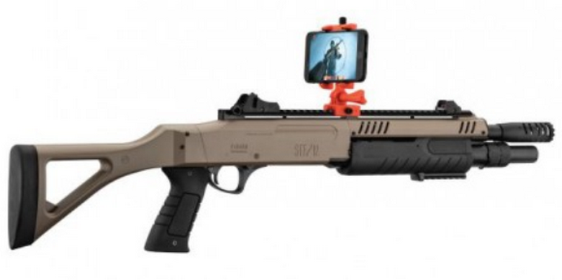 STF12 Spring VR Tan Shotgun Bluetooth Version by Bo Manufacture Fabarm x Shooter AR