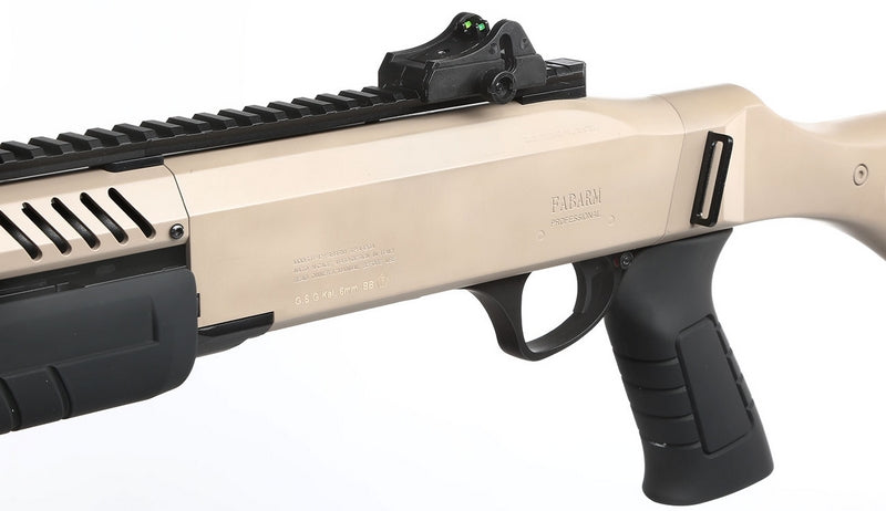 STF12 Spring VR Tan Shotgun Bluetooth Version by Bo Manufacture Fabarm x Shooter AR