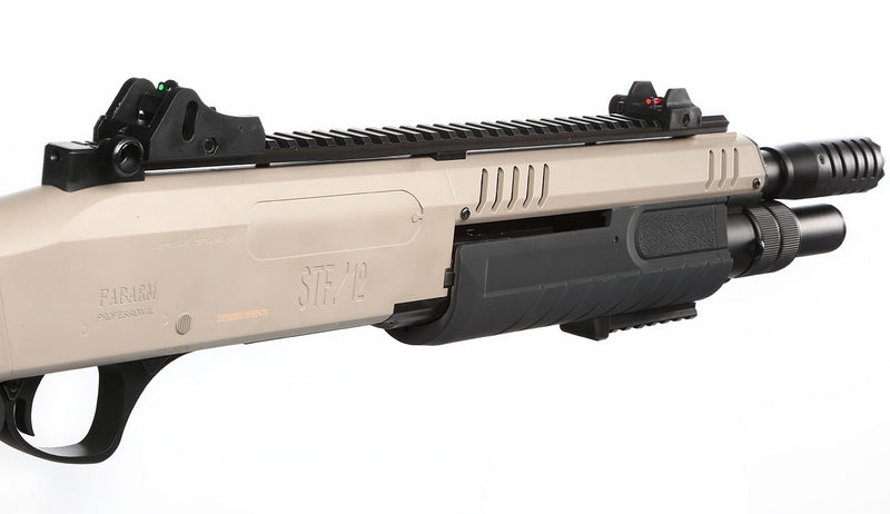 STF12 Spring VR Tan Shotgun Bluetooth Version by Bo Manufacture Fabarm x Shooter AR