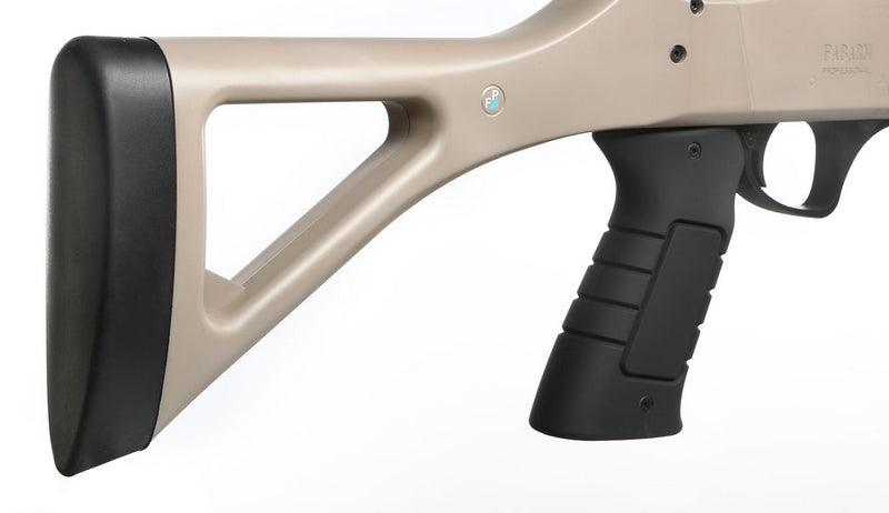 STF12 Spring VR Tan Shotgun Bluetooth Version by Bo Manufacture Fabarm x Shooter AR