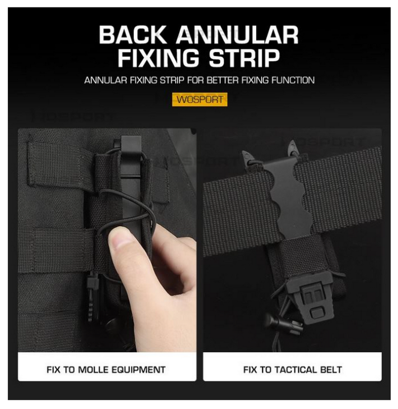 Pistol Magazine & Storage Pouch Tiger Type 9mm Multicam