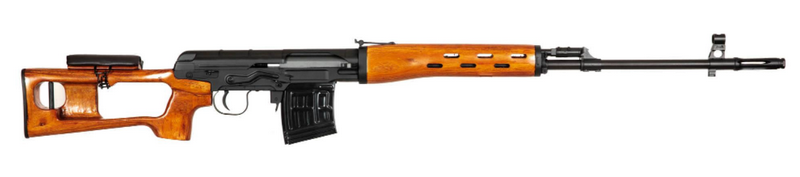 SVD - SWD Dragunov Type Sniper Spring Bolt Action Rifle Full Wood & Metal by A&K