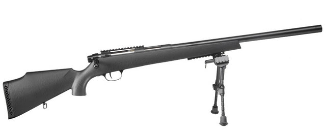 SX9 DB Gas & Spring Bolt Action Black Stone by UHC Airsoft