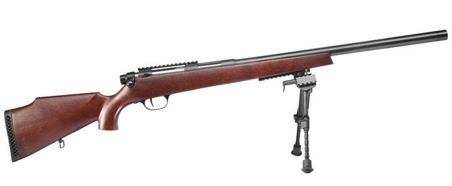 SX9 DB Gas & Spring Bolt Action Wood Abs Type by UHC Airsoft