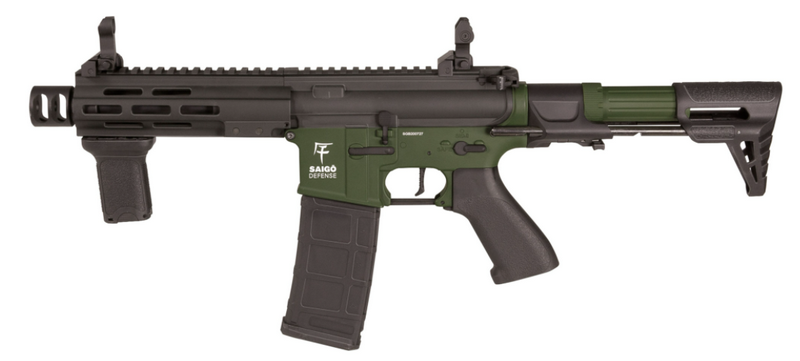 Saigo Defense Bushido Rei OD Dual Color Li-Po Ready Electronic Trigger by Saigo Defense