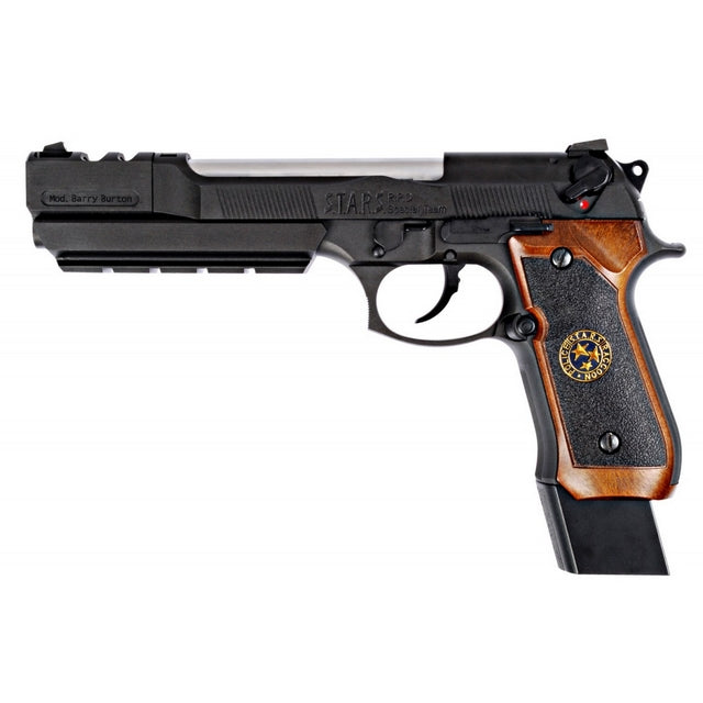 Biohazard M92 Samurai Edge Barry Burton Racoon Police GBB Versione 2 by Marui